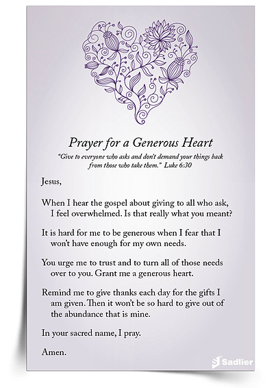 Prayer-Generous-Heart