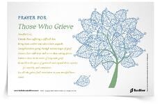<em>Prayer for Those Who Grieve</em> Prayer Card