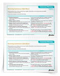 <em>5 Tips for Revising Sentences</em> Tip Sheet