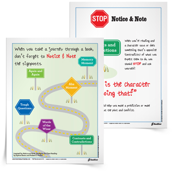 Using the Six Signposts from Notice and Note in Your Classroom