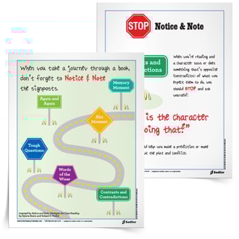 Using the Six Signposts from Notice and Note in Your Classroom