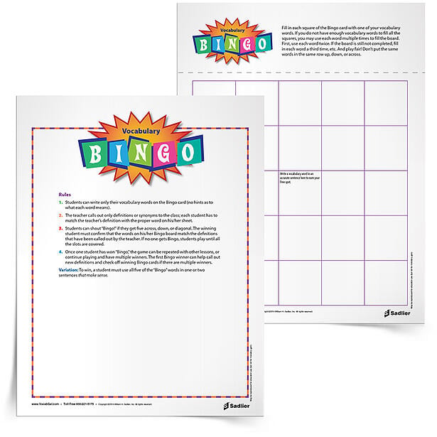 Overall, for me, playing the Bingo Vocabulary Game is a great way to keep my students engaged with their words on the Friday afternoon or at the end of the semester. But you can play this fun vocabulary game anytime!