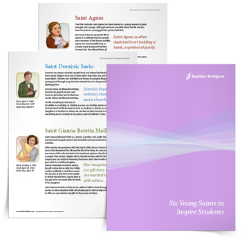 6 Young Saints to Inspire Students eBook