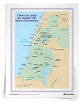 Mapa <em>Tierra de Jesús en tiempos del Nuevo Testamento</em>
