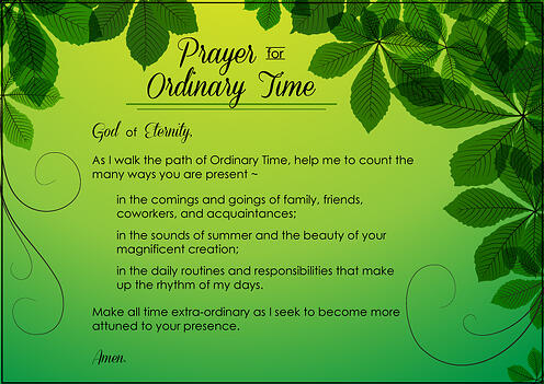 Prayer for Ordinary Time