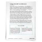 <em>Passing on the Faith Takes Collaboration</em> Support Article