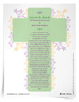 Estampa de oración <em>Adoro te devote</em>