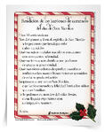 Estampa de oración <em>Bendición de los bastones de caramelo del Día de San Nicolás</em>