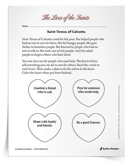Printable Activities to Celebrate Saint Feast Days in September