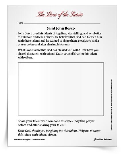 Popular Saints for Kids to Learn About and Study - Saint John Bosco