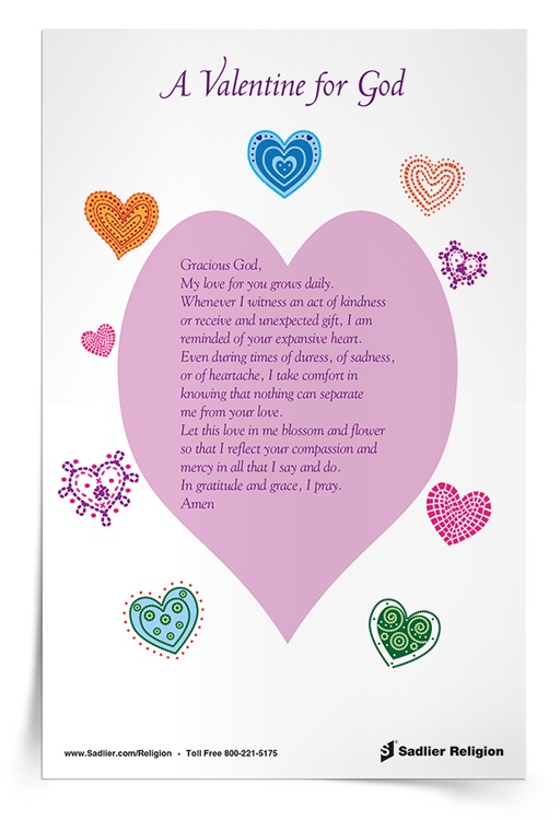 Valentine for God Prayers