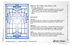 <em>Prayer Before the Crucifix</em> Reflection