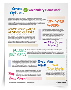 5th grade vocabulary worksheets printables and resources
