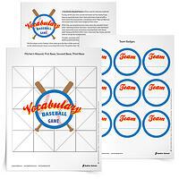 Here are additional vocabulary games you can print for free and play in your classroom!