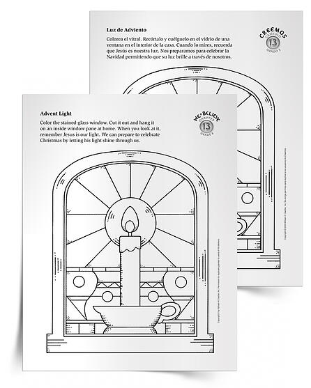 The Advent season helps us to prepare for the coming of the Son of God, the Light of the World. Download an Advent Light Activity to share with kids as you teach about the Advent season to remind them that Jesus is our light.