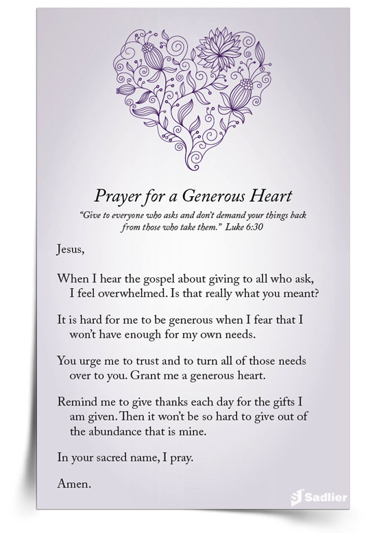 Prayer-Generous-Heart