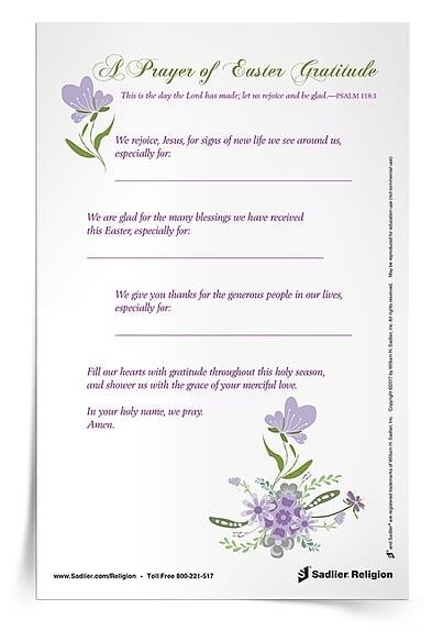 13 easter season printables for catholic families liturgical year