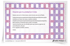 <em>Oración por la unidad en Cristo</em>