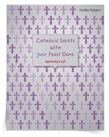 Saint Feast Days in July Kit