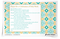 <em>Prayer for the Celebration of Holy Week</em> Prayer Card