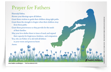 <em>Prayer for Fathers</em> Prayer Card