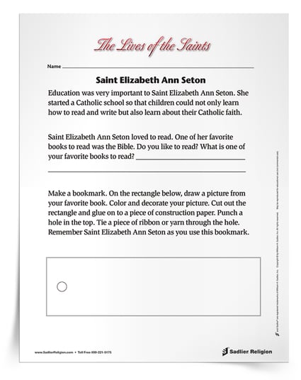 January Feast Days Saint Elizabeth Anne Seton