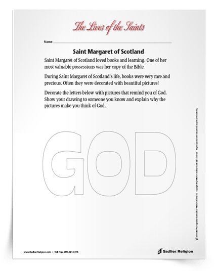 Saint Feast Days in November- Saint Margaret of Scotland