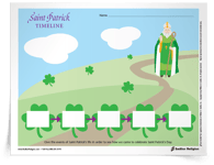 <em>Saint Patrick Timeline</em> Activity