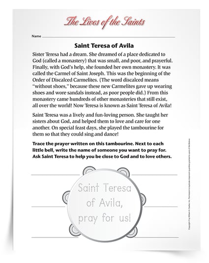 October Feast Days– Catholic Saints to Celebrate with Children
