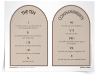 <em>Teaching the Ten Commandments to Youth</em> Toolkit