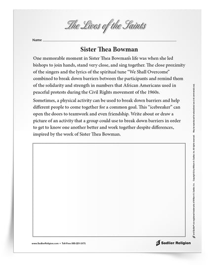 Diversity Resources for Catechesis - Sister Thea Bowman