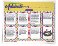 Calendario de <em>Adviento</em>