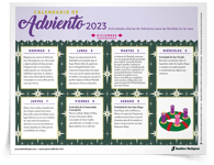 Calendario de <em>Adviento</em>