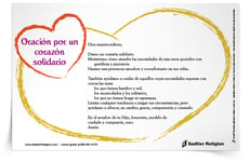 <em>Oración por un corazón solidario</em>