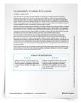 Artículo de apoyo <em>La comunidad y el cuidado de la creación</em>