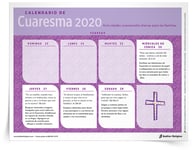 <em>Calendario de Cuaresma</em>