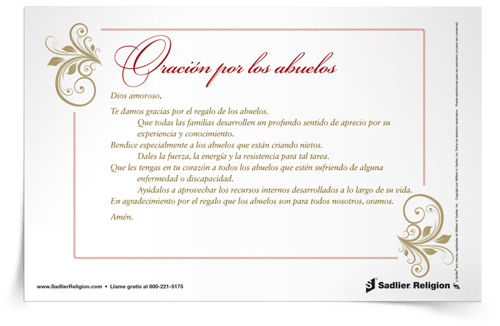 Oracion por los abuelos
