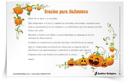 oracion para halloween