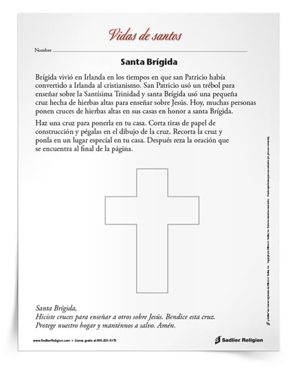 festivos de santos en febrero Santa Brigida