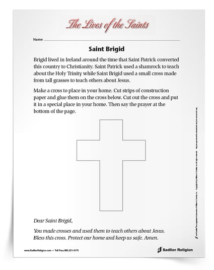 February Feast Days Catholic Saints Brigid