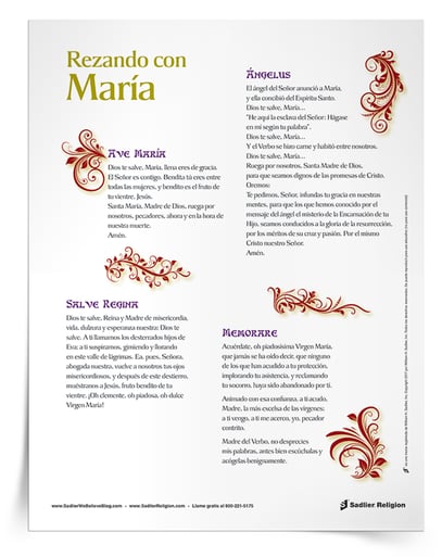 Rezando con Maria