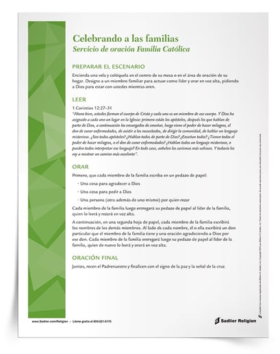 COVID-19 : Oraciones y recursos para las familias católicas durante tiempos difíciles 
