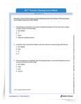 <em>ACT Grammar Practice Worksheet: Choosing Correct Words</em>