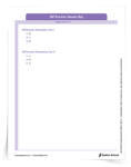 <em>ACT®* Grammar Practice Worksheet: Verb Tenses</em>