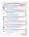 <em>Commonly Confused Words</em> Tip Sheet