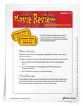 <em>Movie Review</em> Grammar & Writing Activity