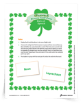 <em>Shamrock Memory Card</em> Grammar Game