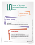 <em>10 Steps to Writing a Successful Research Paper</em> Checklist + Model Research Paper