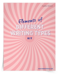 <em>Elements of Different Writing Types</em> Kit