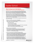 <em>8 Tips on How to Implement the Standards for Mathematical Practice Everyday</em> Tip Sheet